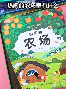 FORMINDS Children 3D Pop-Up Book 精装正版 藏起来的小秘密 幼儿情景体验揭秘绘本 儿童立体书3D翻翻书 幼儿启益智玩具书