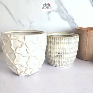 The Leaferie Mini Pots (Series 12) plant pots flowerpot flowerpots flower pot planter small ceramic