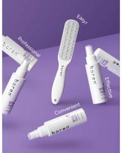 Baren Foot Softener At-Home Kit – สเปรย์และตะไบขัดเท้า