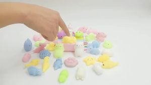 Alphar Toys 10pcs Mochi Cute Squishy Slow Rising Kawaii Cute Animal Toy Squishy Toys Kids Gift