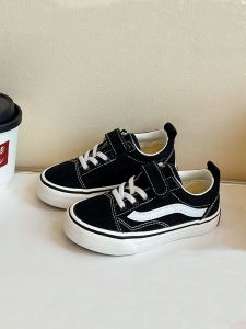 New Canvas Casual Shoes for Elementary School Children Boys And Girls Fashionable Sports Shoes Low Cut Rubber Sole
