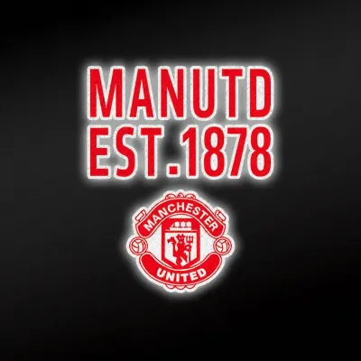 Reflective Manchester United Fan Car Stickers