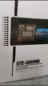 Stabilizer Samoto STC3000VA 3000VA 2700W Stavolt Digital TRIAC Control Garansi 3 Tahun. Palet Kayu