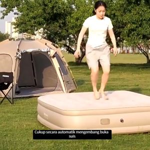 【SLS】Sofa Bed Double Air Bed Foam Bed And Bed Frame Single Queen And King size for family camping