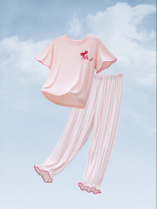 YINGXIAOYA | Comfortable 60-Count Girls Sleepwear Home Clothes