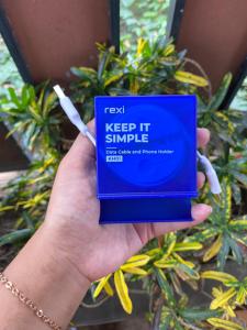 NEW// kabel data rexi KH01-C 3A Quick charge 4 in 1