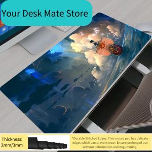 Bandai | Japan Game Anime One Piece Mouse Pad Gaming Home New HD PC Mousepad XXL Keyboard Pad Non-Slip Office Carpet Laptop Big Mice Pad