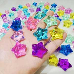 XINGX Gem Kids Diamond Kids Toy Crystal Kindergarten Primary School Handmade Finish Acrylic Five-Pointed Star
