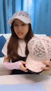 New Adjustable Lace Flower Thin Baseball Cap Fashion Outdoor Women Summer Sunscreen Sun Hollow Hat Girls Hip Hop Visors CapAcc