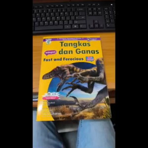 Buku Cerita Dinosaur Tangkas Dan Ganas (Dwi Bahasa) Fast and Ferocious