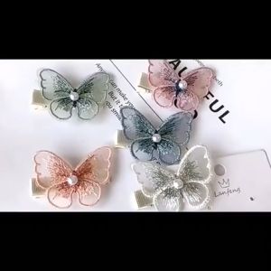 Gratis Semua - Jepit Rambut Korea Kupu Kupu / Jepit Rambut Cantik Fashion Korea Jepitan KupuKupu Wanita / Jepitan Rambut Anak