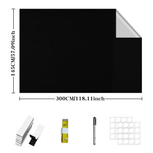 Portable and easy to install blackout curtains suitable for childrens rooms dormitories and home offices as blackout fabrics