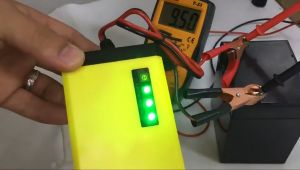 SENDA Car Battery Charger 12V/3A Motor Motorcycle Heavy Duty Portable Lead Acid Battery Repair Lntelligent Control LED Display