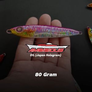 Metal Jig 80 gram Metaljig Mongkalo Ambisious Micro Jig Microjig Mikro Jig Umpan Laut Mikrojig 80g