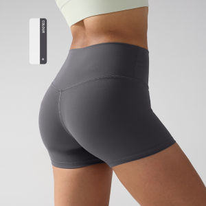 Solid Color High-Waisted Yoga Shorts for Women Quick Dry Breathable Fitness Sport Running Cycling Leggings🩳