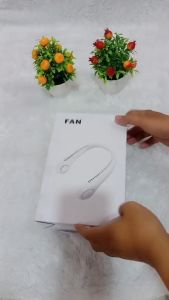 KIPAS ANGIN Gantung Leher Portable USB Tanpa Baling Baling  Mini Portable MINI FAN NECK ELEKTRIK