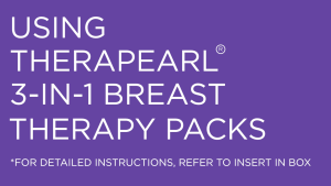 Lansinoh Breast Therapy Packs with Soft Covers Hot and Cold Breast Pads Breastfeeding Essentials for Moms 2 Pack