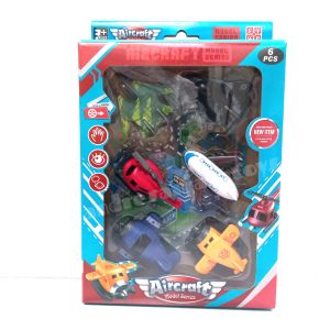 Mainan Pesawat Set isi 6 pcs Aircraft Model Series Pesawat Plane Anak no SY 713-66