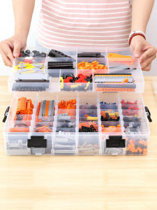 Transparent Plastic LEGO Storage Box