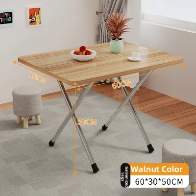 WANGXINGHEYUE | Folding Round Dining Table Compact Portable