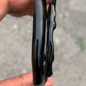 Gelang Akar Bahar Hitam Berserat Natural Lentur