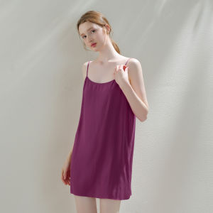 XEXZ | ชุดนอนแขนกุดสีแดงเซ็กซี่ไซส์เล็ก ชุดนอนผู้หญิง ชุดนอนฤดูร้อน ชุดนอนแขนกุด ชุดนอนผ้าฝ้าย ชุดนอนผู้หญิง