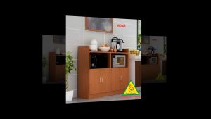 Kệ để nồi cơm điện lò nướng lò vi sóng tủ bếp VKS01- Nội thất lắp ráp