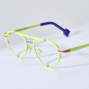 FONEX กรอบแว่นตาไทเทเนียมบริสุทธิ์2025ใหม่แว่นตาแฟชั่นอินเทรนด์ดีไซน์แบรนด์คุณภาพสูง85841