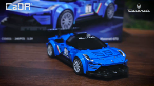 CaDA Maserati GT2 Sports Car Brick DIY 1:24 Scale Vehicles Set C55031W