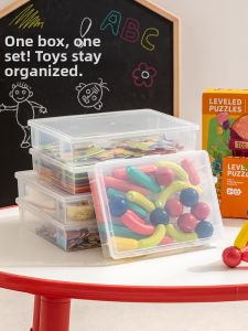 Plastic Organizing Storage Box For Small Building Blocks Tangram