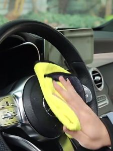 Kain Tuala Lap Kereta Meja Polishing Car Wash Cleaning Cloth Washing Microfiber Cloth Wash Towel Cuci Kereta  吸水珊瑚绒抹布