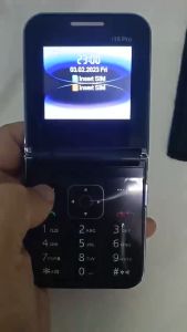 Fast Deliver Original Flip Phone i15 Pro: A Compact 2G 3G Dual Card Keypad Basic Phone