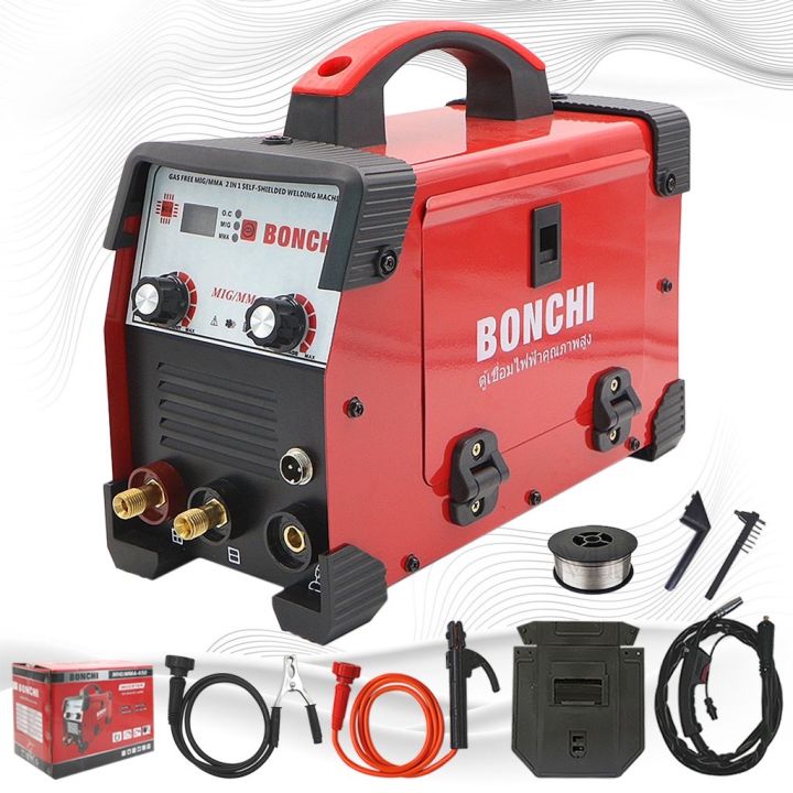 Bonchi Machine BONCHI ตู้เชื่อม 2 ระบบ MIG/MMA-650 INVERTER | Lazada.co.th