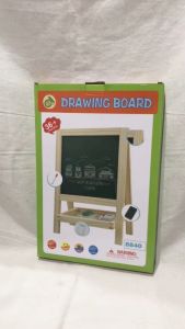 Drawing Board Dua Sisi Magnetic Papan Tulis Mainan Edukasi Untuk Anak Aesthetic