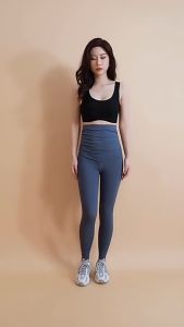Celana Legging Highwaist Wanita Polos Import Varian Warna / Lejing Wanita Dewasa / Lejing Wanita Standar One Set Standar BB 45KG - 75KG