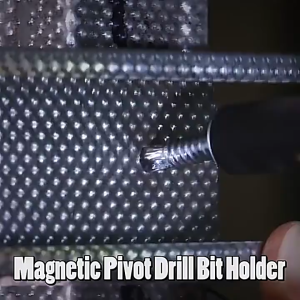 Pemanjang Pivot Mata Obeng Extension Hexagonal 1/4 Inch Magnet Adaptor Ekstensi Mata Bor Magnet Adjustable 30 Derajat