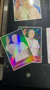 POPE FRANCIS Animated Sticker: BUY 1 TAKE 1 PREMIUM STICKER waterproof scratch proof non faded
