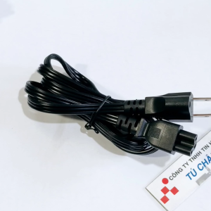 Cáp nguồn Adapter Laptop (Chuẩn 3 lổ Hoa mai) - Cáp dài 1.5m