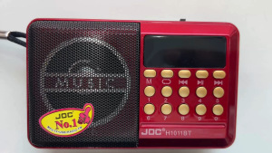 JOC H1011BT FM Radio/Bluetooth/USB/TF Card Player