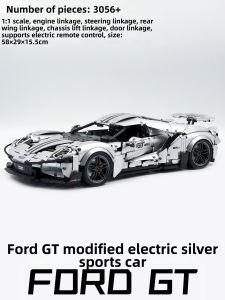 TAIGAOLE | Electroplated Silver Modification Toy Car