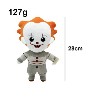 2025 NEW 25cm IT Pennywise Horror Phunny Plush Toys Plushies Stuffed Doll Sofa Pillow Gifts for Kids Child Birthday Christmas