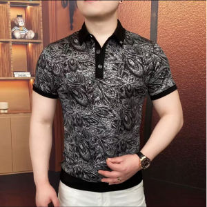 Summer Lightweight Ice Silk Polo Shirt