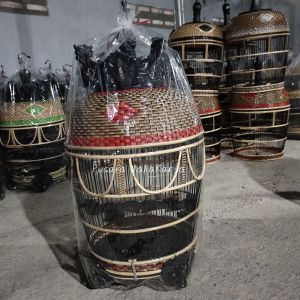 SANGKAR BURUNG MAHKOTA MERAK RAJUT SINTETIS MATARAM KANDANG BURUNG PERKUTUT TERBAIK KUALITAS CIANJUR NO1 DI INDONESIA