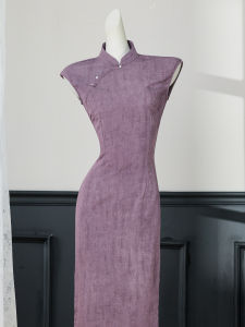 Elegant Retro Style Modified Chinese Cheongsam Dress