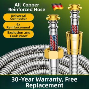 LUTI | Universal 304 Stainless Steel Shower Hose