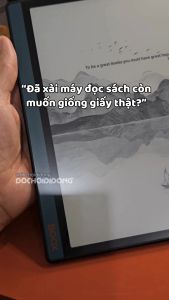 Miếng Dán Paper Like Nhám Mờ Zacase Máy Đọc Sách Boox Note X2 Chống Vân Tay Hỗ Trợ Bút