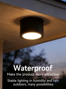 LED Downlight Outdoor Waterproof IP65 Replaceable GX53 Bulb & 3 Colors Aluminum Ceiling Light Pin Light For Home Lighting Bathroom Balcony Living Room Bedroom