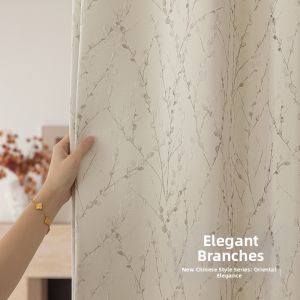 Elegant Traditional And Modern High Precision Light Blocking Curtains