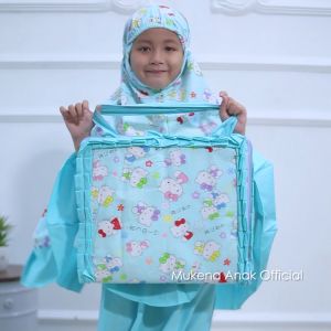 Mukena Anak Katun Karakter Hello Kitty Cute