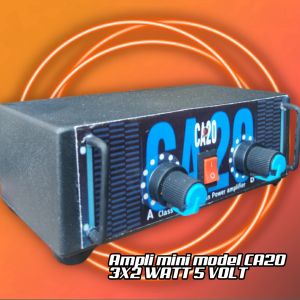 Ampli miniatur 2x3watt 5volt/ampli miniatur model ca20/input aux